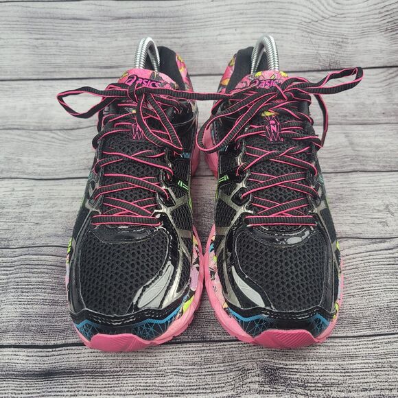 ASICS Gel Kayano 21 Black Multi Running Shoe T4H7Q Womens 9 US - Picture 3 of 8